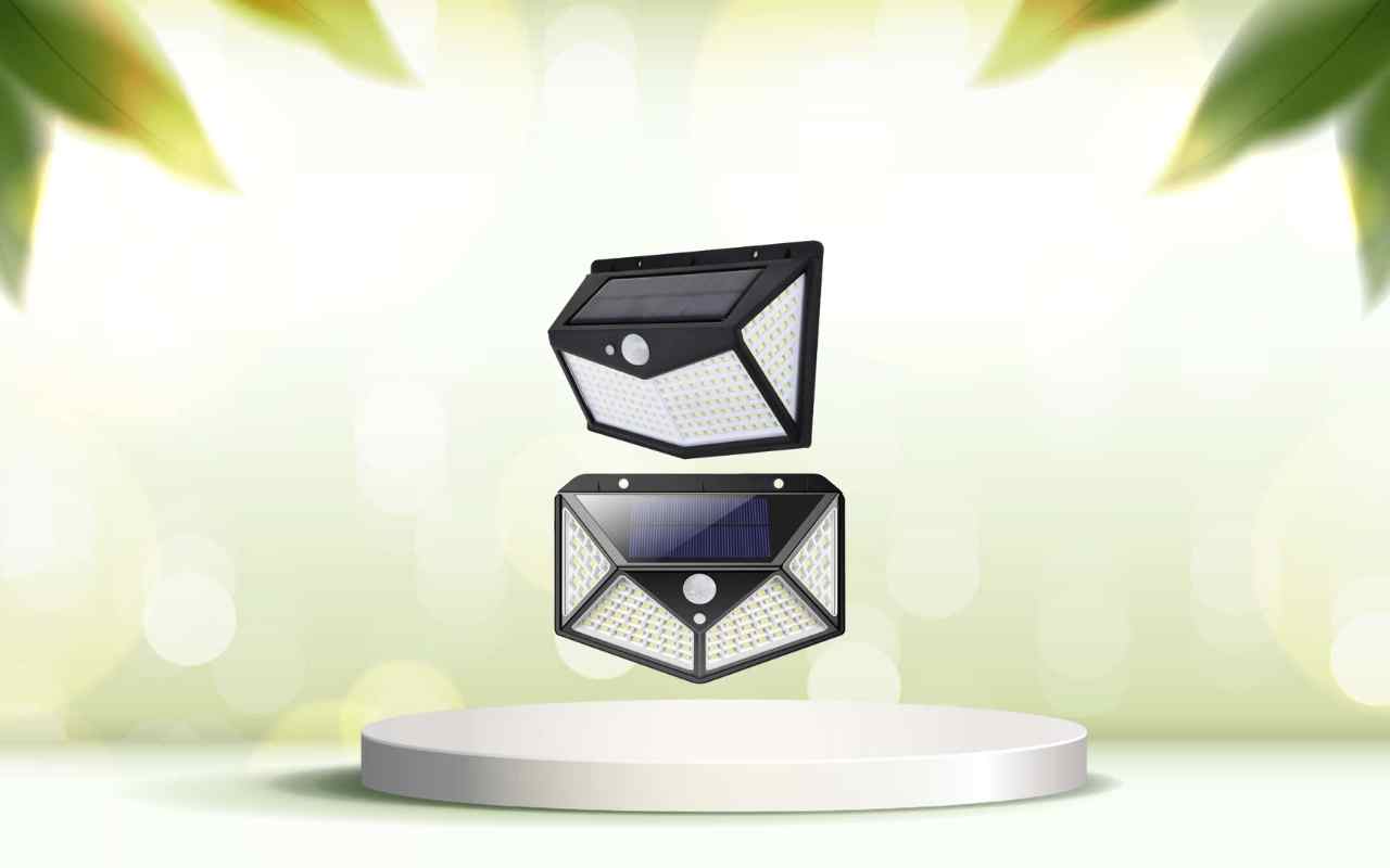 Illumina il tuo spazio esterno in modo sostenibile con Solar Power 100 LED, scopri l’offerta